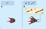 Notice / Instructions de Montage - LEGO - NINJAGO - 70623 - La poursuite en vol: Page 8