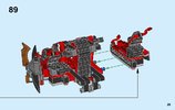 Notice / Instructions de Montage - LEGO - NINJAGO - 70624 - La catapulte Vermillion: Page 29