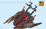 Notice / Instructions de Montage - LEGO - NINJAGO - 70624 - La catapulte Vermillion: Page 44