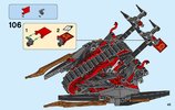 Notice / Instructions de Montage - LEGO - NINJAGO - 70624 - La catapulte Vermillion: Page 45