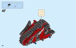 Notice / Instructions de Montage - LEGO - NINJAGO - 70624 - La catapulte Vermillion: Page 44