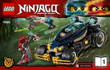 Notice / Instructions de Montage - LEGO - NINJAGO - 70625 - Le Samouraï VXL: Page 1