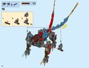 Notice / Instructions de Montage - LEGO - NINJAGO - 70627 - La forge du dragon: Page 48