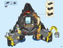 Notice / Instructions de Montage - LEGO - THE LEGO NINJAGO MOVIE - 70631 - Le repaire volcanique de Garmadon: Page 109