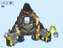 Notice / Instructions de Montage - LEGO - THE LEGO NINJAGO MOVIE - 70631 - Le repaire volcanique de Garmadon: Page 110