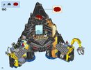 Notice / Instructions de Montage - LEGO - THE LEGO NINJAGO MOVIE - 70631 - Le repaire volcanique de Garmadon: Page 112