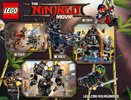 Notice / Instructions de Montage - LEGO - THE LEGO NINJAGO MOVIE - 70631 - Le repaire volcanique de Garmadon: Page 116