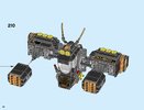 Notice / Instructions de Montage - LEGO - THE LEGO NINJAGO MOVIE - 70632 - Le Robot Sismique: Page 82