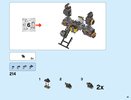 Notice / Instructions de Montage - LEGO - THE LEGO NINJAGO MOVIE - 70632 - Le Robot Sismique: Page 89