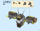 Notice / Instructions de Montage - LEGO - THE LEGO NINJAGO MOVIE - 70632 - Le Robot Sismique: Page 77