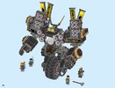 Notice / Instructions de Montage - LEGO - THE LEGO NINJAGO MOVIE - 70632 - Le Robot Sismique: Page 158