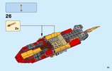 Notice / Instructions de Montage - LEGO - 70638 - Katana V11: Page 33