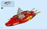 Notice / Instructions de Montage - LEGO - 70638 - Katana V11: Page 72