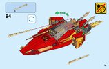 Notice / Instructions de Montage - LEGO - 70638 - Katana V11: Page 75