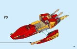 Notice / Instructions de Montage - LEGO - 70638 - Katana V11: Page 65