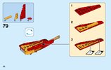 Notice / Instructions de Montage - LEGO - 70638 - Katana V11: Page 70