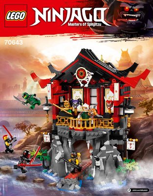 Notice / Instructions de Montage - LEGO - 70643 - Temple of Resurrection: Page 1