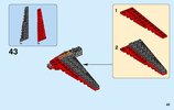 Notice / Instructions de Montage - LEGO - 70650 - Destiny's Wing: Page 45