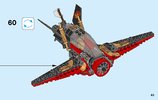 Notice / Instructions de Montage - LEGO - 70650 - Destiny's Wing: Page 63