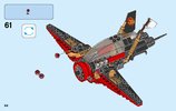 Notice / Instructions de Montage - LEGO - 70650 - Destiny's Wing: Page 64