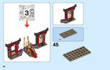 Notice / Instructions de Montage - LEGO - 70651 - Throne Room Showdown: Page 44