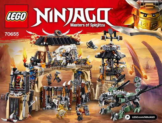 Notice / Instructions de Montage - LEGO - 70655 - Dragon Pit: Page 1