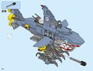 Notice / Instructions de Montage - LEGO - THE LEGO NINJAGO MOVIE - 70656 - Le requin mécanique de Garmadon: Page 138