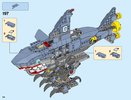 Notice / Instructions de Montage - LEGO - THE LEGO NINJAGO MOVIE - 70656 - Le requin mécanique de Garmadon: Page 126