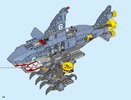 Notice / Instructions de Montage - LEGO - THE LEGO NINJAGO MOVIE - 70656 - Le requin mécanique de Garmadon: Page 128