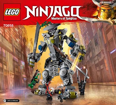 Notice / Instructions de Montage - LEGO - 70658 - Oni Titan: Page 1