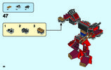 Notice / Instructions de Montage - LEGO - 70665 - The Samurai Mech: Page 36