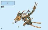 Notice / Instructions de Montage - LEGO - 70666 - The Golden Dragon: Page 54