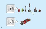 Notice / Instructions de Montage - LEGO - 70667 - Kai's Blade Cycle & Zane's Snowmobile: Page 4