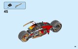 Notice / Instructions de Montage - LEGO - 70667 - Kai's Blade Cycle & Zane's Snowmobile: Page 59