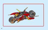 Notice / Instructions de Montage - LEGO - 70667 - Kai's Blade Cycle & Zane's Snowmobile: Page 74