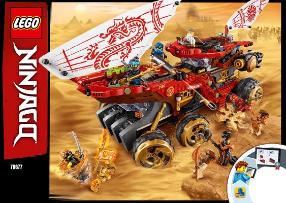 Notice / Instructions de Montage - LEGO - 70677 - Land Bounty: Page 1