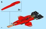 Notice / Instructions de Montage - LEGO - NINJAGO - 70721 - Le superjet de Kai: Page 24