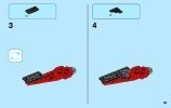 Notice / Instructions de Montage - LEGO - NINJAGO - 70721 - Le superjet de Kai: Page 39