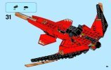 Notice / Instructions de Montage - LEGO - NINJAGO - 70721 - Le superjet de Kai: Page 59