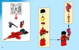 Notice / Instructions de Montage - LEGO - NINJAGO - 70721 - Le superjet de Kai: Page 4