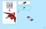 Notice / Instructions de Montage - LEGO - NINJAGO - 70721 - Le superjet de Kai: Page 25