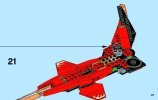 Notice / Instructions de Montage - LEGO - NINJAGO - 70721 - Le superjet de Kai: Page 37