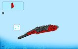 Notice / Instructions de Montage - LEGO - NINJAGO - 70721 - Le superjet de Kai: Page 42