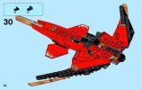 Notice / Instructions de Montage - LEGO - NINJAGO - 70721 - Le superjet de Kai: Page 58