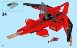 Notice / Instructions de Montage - LEGO - NINJAGO - 70721 - Le superjet de Kai: Page 62