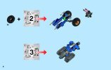 Notice / Instructions de Montage - LEGO - NINJAGO - 70723 - Le tout-terrain de combat 2 en 1: Page 2