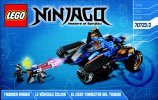 Notice / Instructions de Montage - LEGO - NINJAGO - 70723 - Le tout-terrain de combat 2 en 1: Page 1