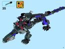 Notice / Instructions de Montage - LEGO - NINJAGO - 70725 - L'attaque du dragon Nindroïde: Page 45