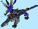 Notice / Instructions de Montage - LEGO - NINJAGO - 70725 - L'attaque du dragon Nindroïde: Page 68