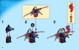 Notice / Instructions de Montage - LEGO - NINJAGO - 70727 - Le Ninja X-1: Page 8